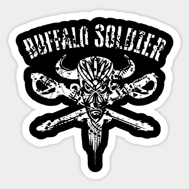 Buffalo Soldier 1.0 Sticker by 2 souls